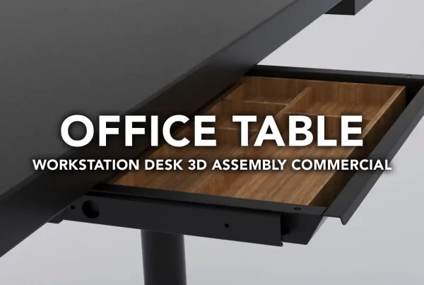 Actiforce Office Table 3D Commercial by VIDEOMENTOR STUDIOS