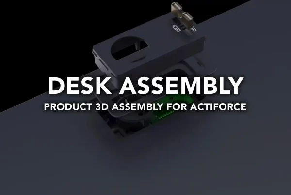 Actiforce Office Table Assembly 3D Commercial by VIDEOMENTOR STUDIOS