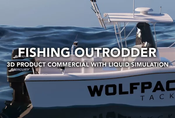 Wolfpack Tackle Fishing Outrodder 3D Commercial by VIDEOMENTOR STUDIOS